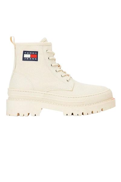 Navy tommy hilfiger boots deals