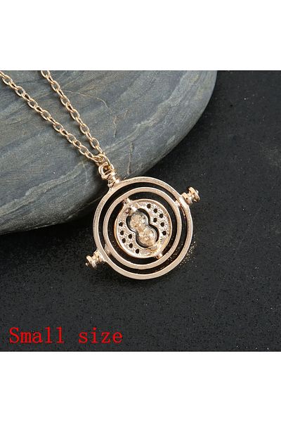 FG KONNİCHİWA قلادة Time Tuner Time Turner من Hermiones Warts سلسلة إكسسوارات مجوهرات للرجال والنساء