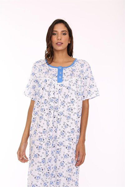 SEVA Anne Gecelik, Hastane Geceliği Uzun Boydan Bileğe Kadar Namaz Elbisesi 140cm Rahat Kalıp