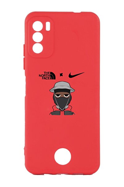 Reeder S19 Max Pro S Baskılı Ve Kamera Korumalı Kırmızı Silinkon Kılıf