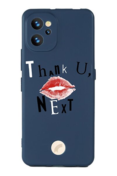 Reeder حافظة سيليكون S19 Max Pro مطبوعة وحماية الكاميرا باللون الأزرق الداكن