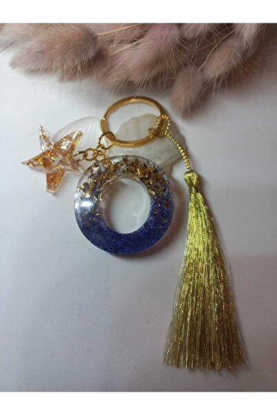 demirbasavm سلسلة مفاتيح إيبوكسي مصنوعة يدويًا