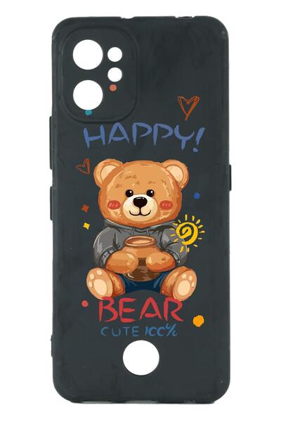 Reeder S19 Max Pro Baskılı Ve Kamera Korumalı Siyah Renk Silikon Kılıf