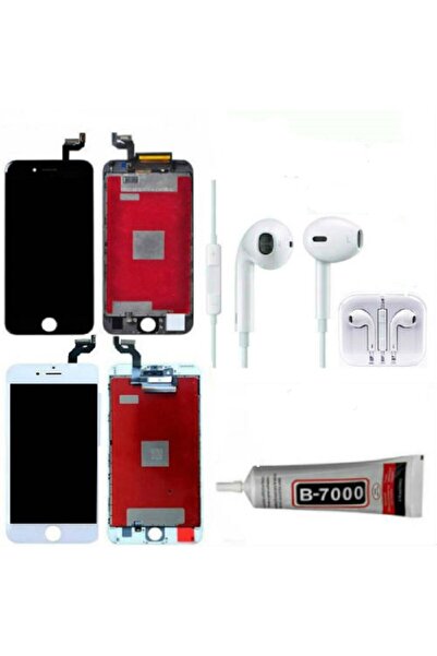 Beruflic Apple İphone 6S Plus Lcd Ekran Dokunmatik Oled Siyah Montaj Kiti Hediye