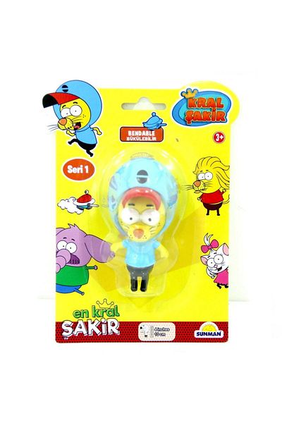 Sunman Kral Şakir Şakir Single Bendable Figure 10 Cm