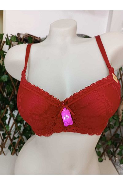 FK B Mold Lace Detailed Underwire Bra