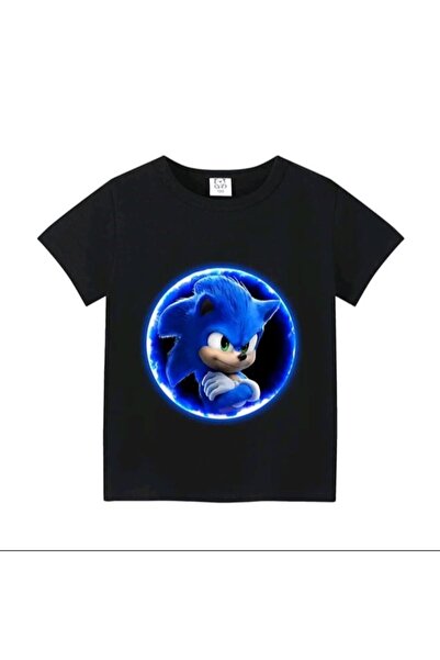 MAGORS Stil-X SONIC BASKILI BİSİKLET YAKA ÇOCUK TSHIRT