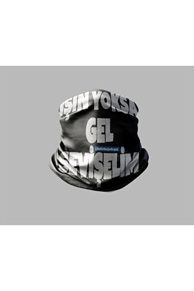 Buffalo باندانا للجنسين للاستخدام الخارجي - تصميم حروف جدارية، قناع راكب الدر...