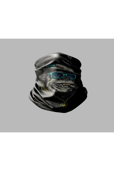 Buffalo Animals Tasarımlı Motorcu Buff Maske Outdoor Boyunluk Unisex Bandana