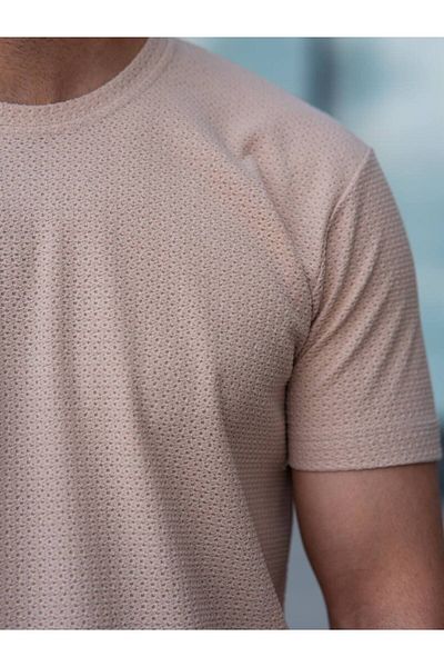 ALVIRA ΑΝΔΡΙΚΟ TSHIRT CREW ΛΑΙΜΟΣ RAPIDO ΥΦΑΣΜΑ