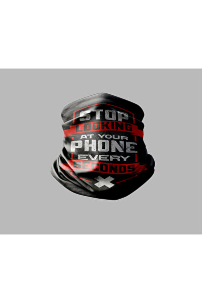 Buffalo Unisex Outdoor Buff Mask - Text Design, Neck Collar Bandana