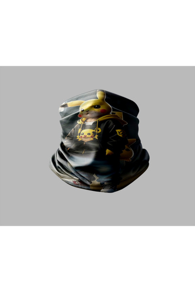 Buffalo Pokemon Designed Unisex Outdoor Bandana - Biker Buff Mask, Neck Collar