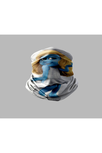 Buffalo قناع برتقالي خارجي للجنسين - تصميم السنافر لراكبي الدراجات النارية