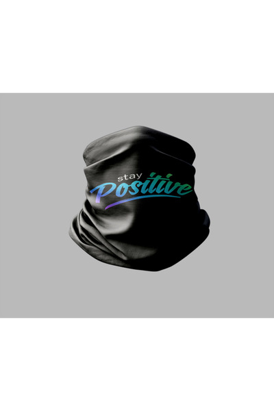 Buffalo قناع برتقالي خارجي للجنسين - تصميم حروف، باندانا طوق الرقبة