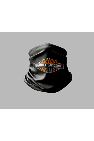 Buffalo Motorcycle Designed Biker Buff Mask Outdoor Neck Collar Unisex Bandana