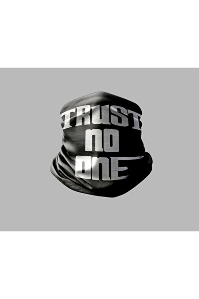 Buffalo قناع برتقالي خارجي للجنسين - تصميم حروف، باندانا طوق الرقبة