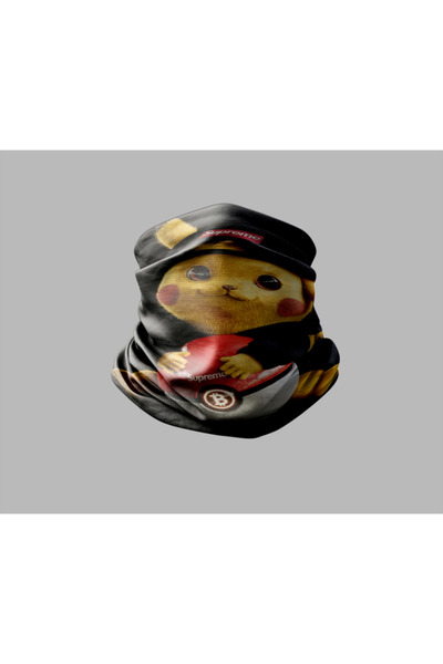 Buffalo Pokemon Designed Unisex Outdoor Bandana - Biker Buff Mask, Neck Collar