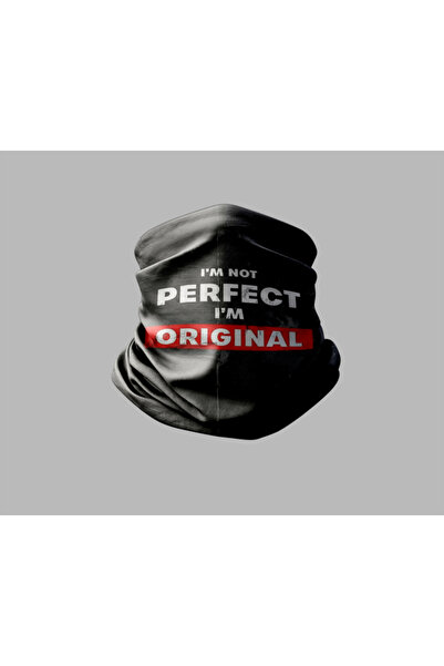 Buffalo قناع برتقالي خارجي للجنسين - تصميم حروف، باندانا طوق الرقبة