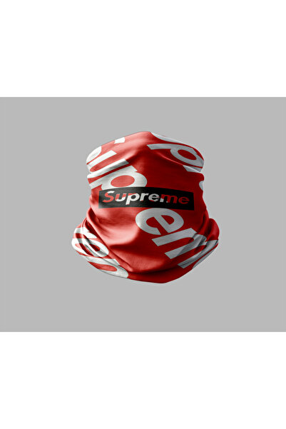 Buffalo قناع برتقالي خارجي بتصميم سوبريم للجنسين - باندانا طوق الرقبة