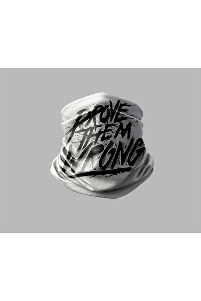 Buffalo Unisex Outdoor Buff Mask - Text Design, Neck Collar Bandana