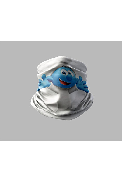 Buffalo قناع برتقالي خارجي للجنسين - تصميم السنافر لراكبي الدراجات النارية