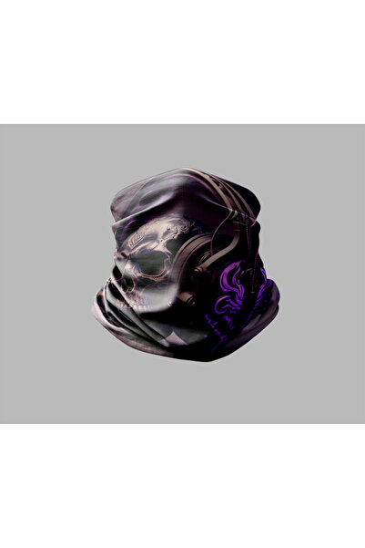 Buffalo قناع برتقالي للرقبة بتصميم ألعاب للجنسين