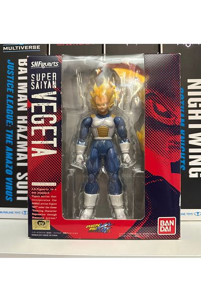 BANDAI مجسم شخصية S.H.Figuarts Dragon Ball shf Super Saiyan Vegeta