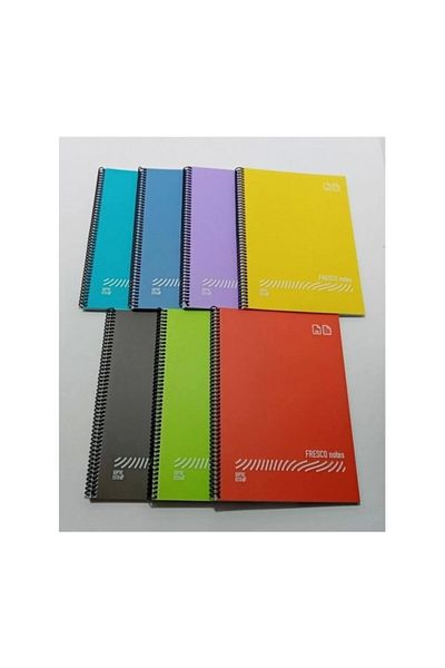 Gıpta Fresco Spiral Plain PP Notebook (a4) 72 Sheets (Checkered)