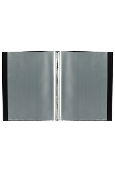 Bigpoint Presentation File Pocketed 40 Pieces Black X 4 Pack