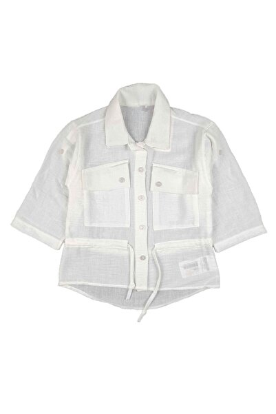 Vaberta Girl's Belted Shirt