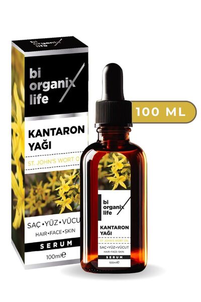 Biorganix Life 100 مل زيت نبتة سانت جون