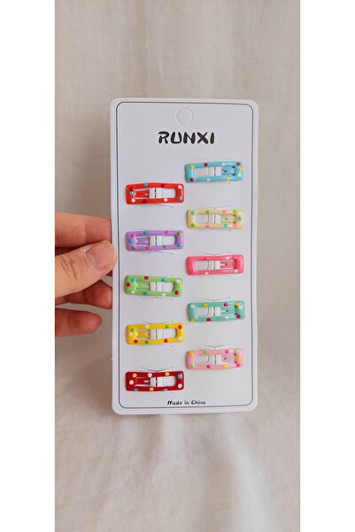 Beyaz Dükkan WHITEDDUCKAN STRAP BUCKLE SET 10 PIECES POINTED