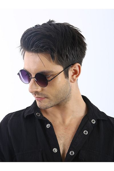 ModaLand Uv 400 Black Men's and Women's Sunglasses