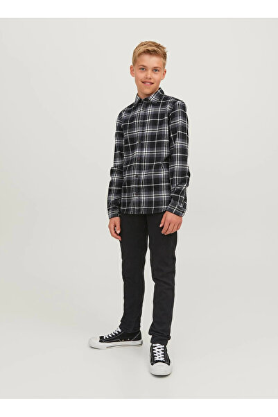 Jack & Jones Normal Bel Siyah Erkek Denim Pantolon JJIGLENN JJORIGINAL MF 072...