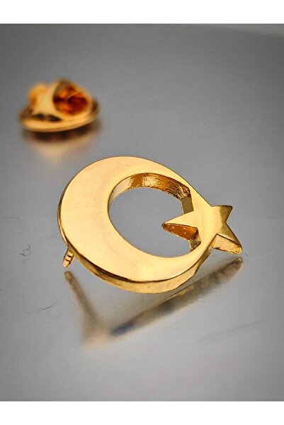 YÖRÜK TASARIM Ay Yıldız Yaka Rozeti Atın Kaplama