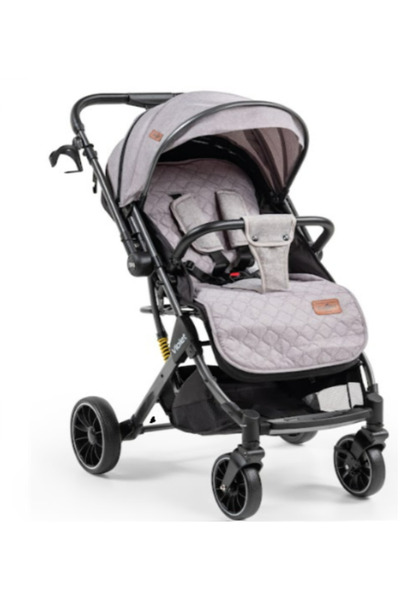 Baby2Go 2421 Violet Bebek Arabası Açık Gri