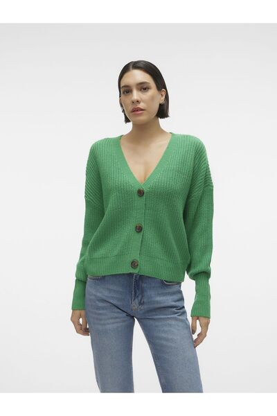Vero Moda Γυναικεία Ζακέτα 10249632 Πράσινο