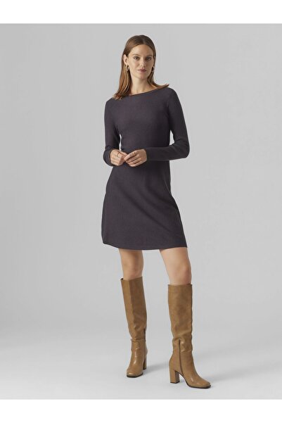 Vero Moda Strickkleid VMNANCY LS KAYIK YAKA ELBİSE GA BSO