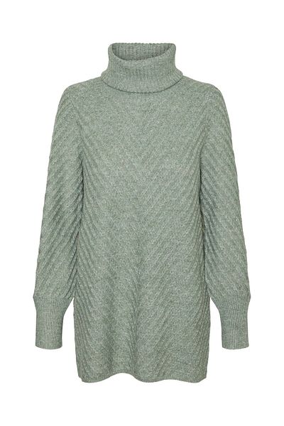 Vero Moda Strickpullover VMANJASTINNA LONG COWL PULLOVER GA EXC