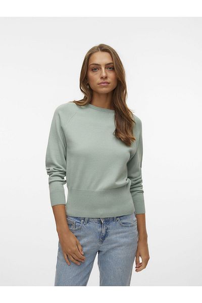 Vero Moda Strickpullover VMLAURA LS BOATNECK PULLOVER