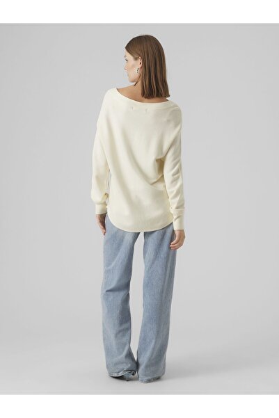 Vero Moda Strickpullover VMNANCY LS BOATNECK PULLOVER GA EXC