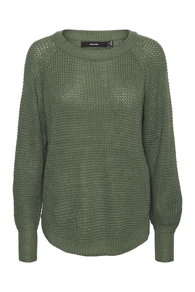 Vero Moda Strickpullover VMRICIENEW LS BOATNECK BLOUSE REP EXC
