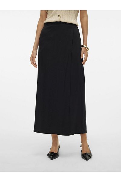 Vero Moda Rock Vminayah Hohe Taille Langer Rock