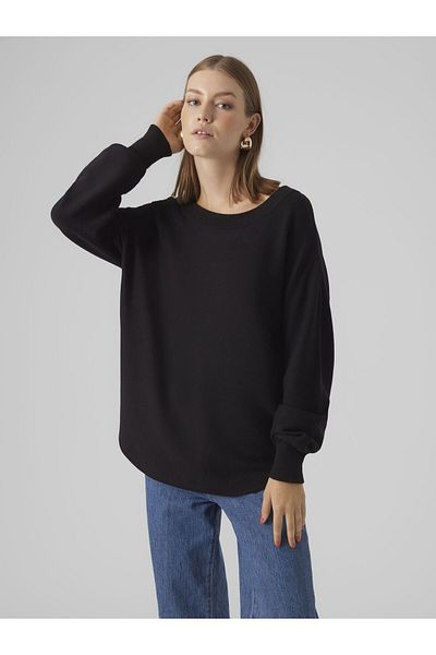 Vero Moda Strickpullover VMNANCY LS BOATNECK PULLOVER GA EXC