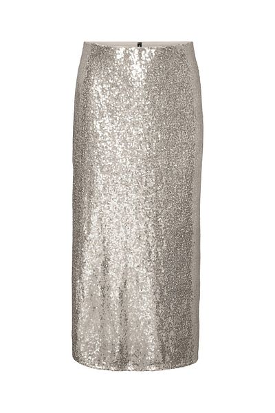 Vero Moda Rock Vmkaje Hohe Taille Midirock