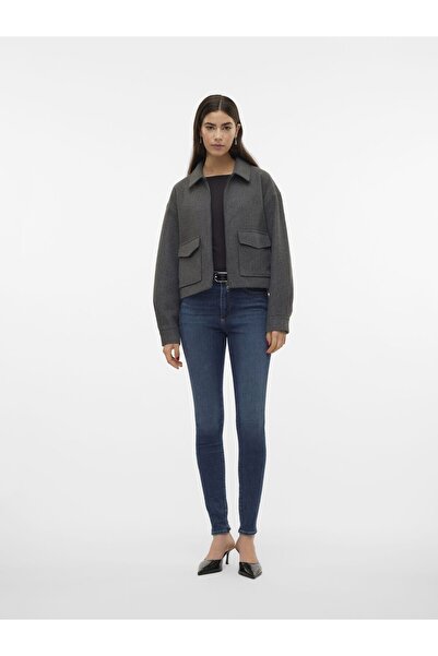 Vero Moda Jacke Fly-Away Kragen Jacke