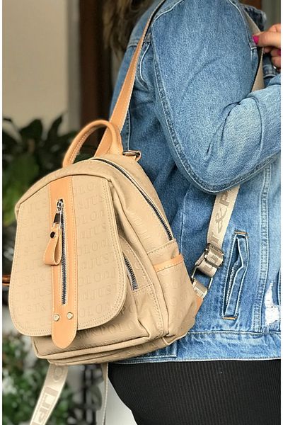 Just Polo Milano Design 4058-Sand Tan Shoulder Bag