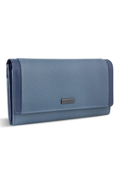 BUGATTI Sina Geldbörse RFID Schutz Leder 18.5 cm