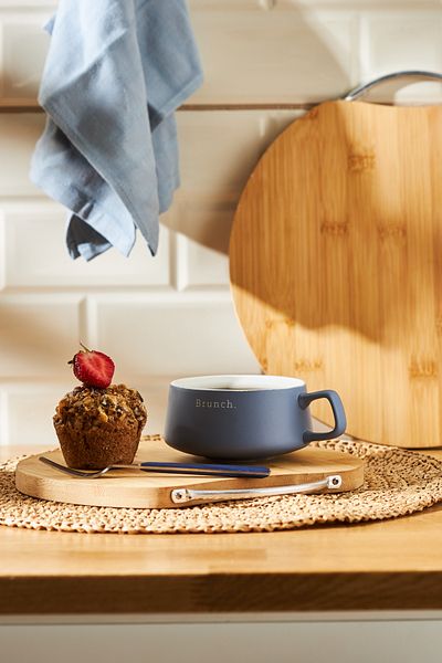 Emsan Brunch New Mug - 320 ml Dark Blue