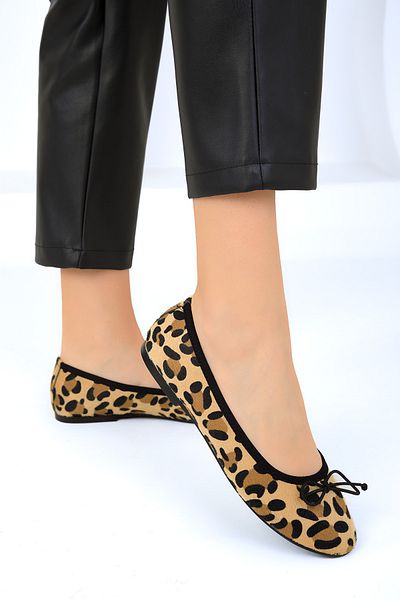 SOHO Leopard Women's Ballerinas 19003